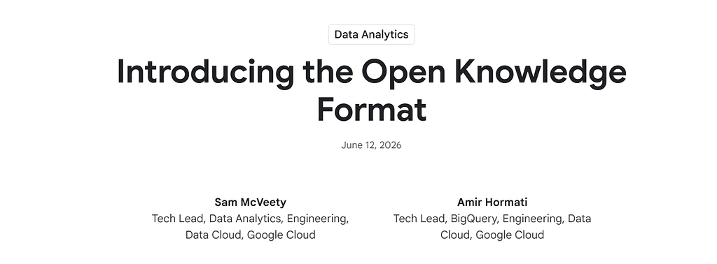Google’s New Format for Agent Context: A Standard, or Just a Folder?
