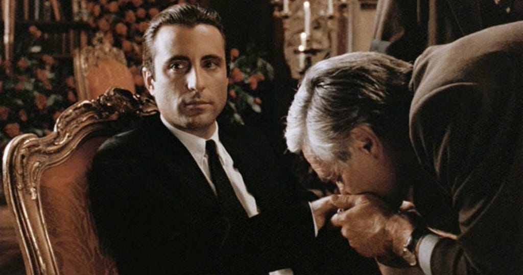 Vincent becomes the Don in “The Godfather Part III.”