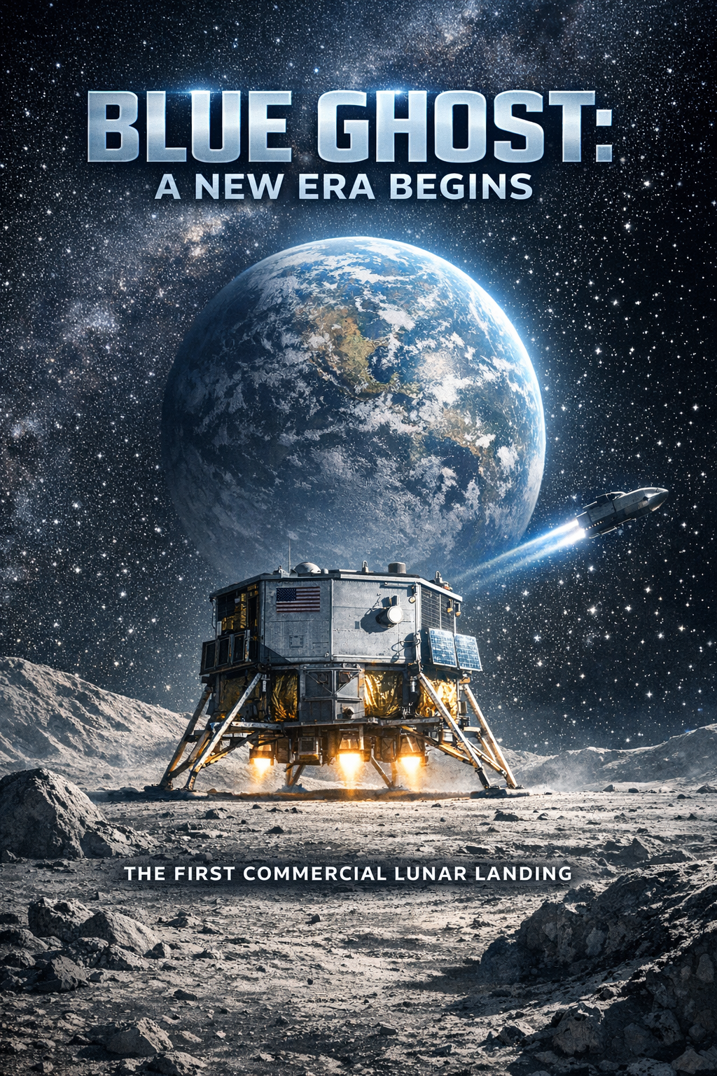Blue Ghost Is Not Just a Mission… It Is a Formal Declaration of a New