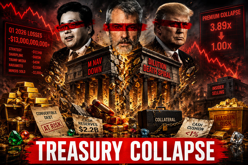 The Corporate Meltdown That Could Crush Bitcoin⚠️