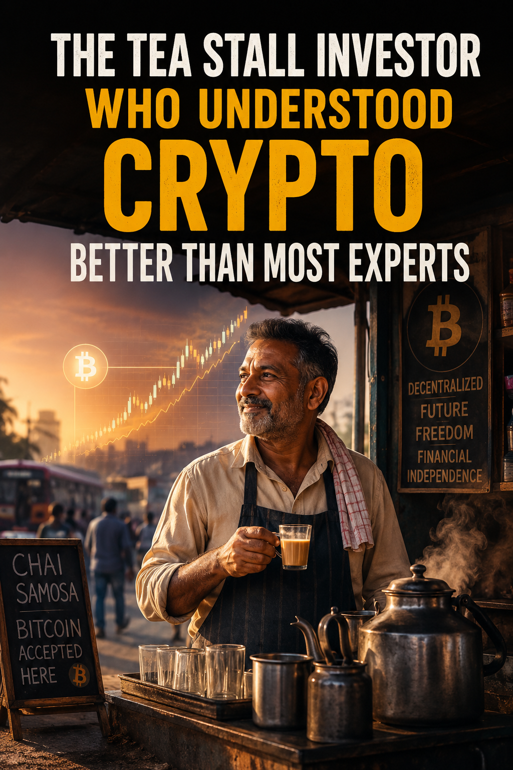 The Tea Stall Investor Who Understood Crypto Better Than Most Experts
