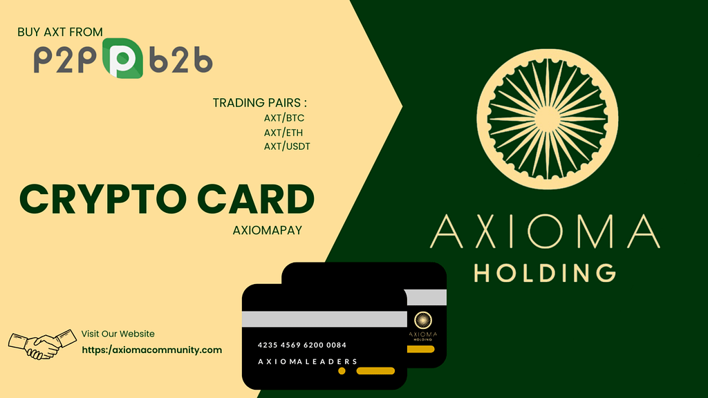 About AxiomaPay Crypto Card: Revolutionizing Everyday Spending for Axioma Community Members