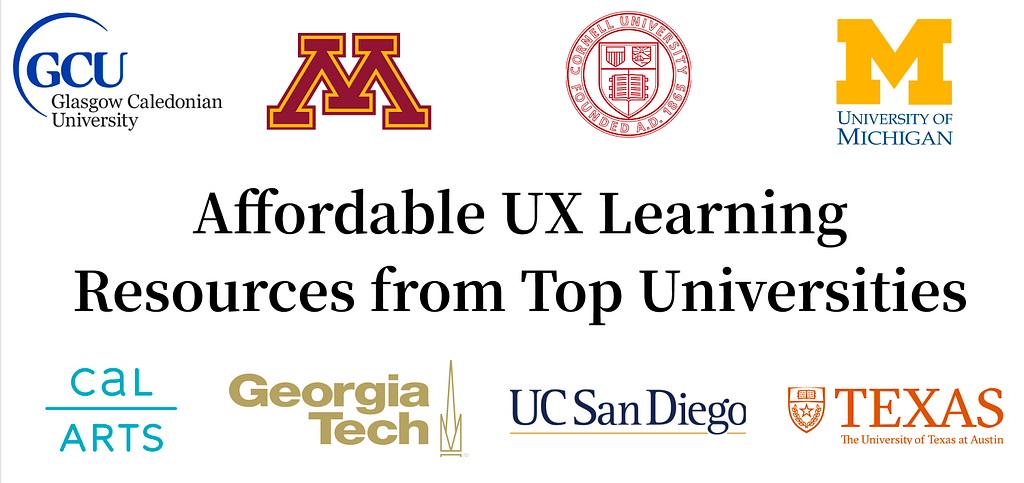 Affordable Ux Learning Resources From Top Universities Devsday Ru