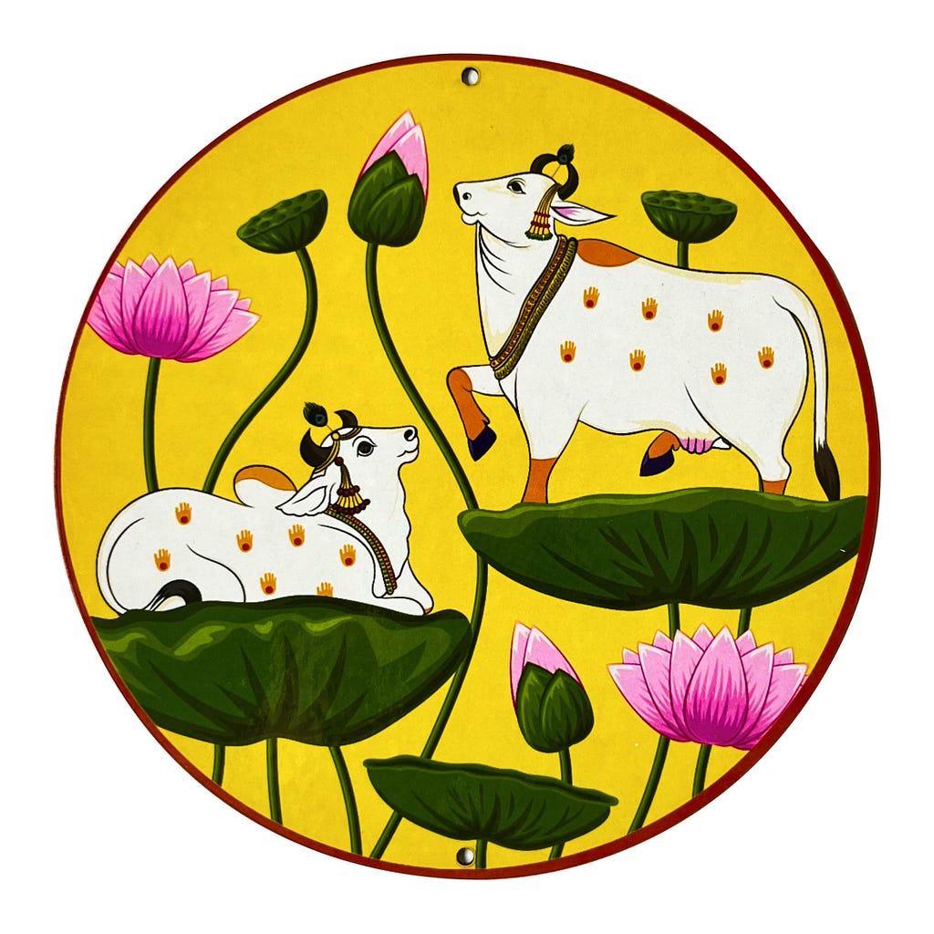 Pichwai Cow | Art | Craft | Amazing Art | Tradition | Indian Art | decoration | Craft Shop India