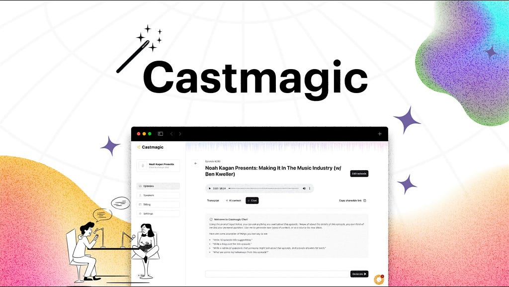 Castmagic: Creative Design.