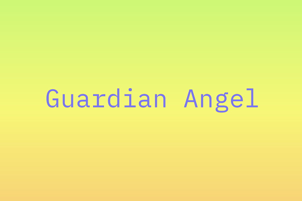 What dreams could be messages from the Guardian Angel?