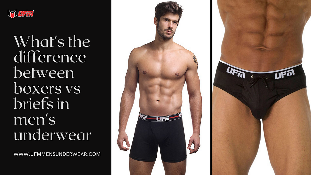 difference between boxers vs briefs in men’s underwear