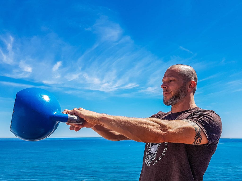 Majed Al Hamad — Kettlebell exercises