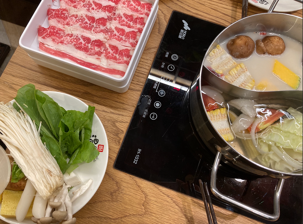 hot pot in Taiwan