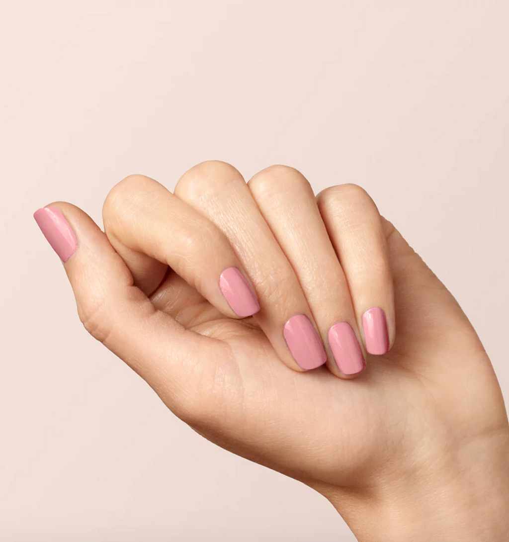 spring nail colors pale rose pink