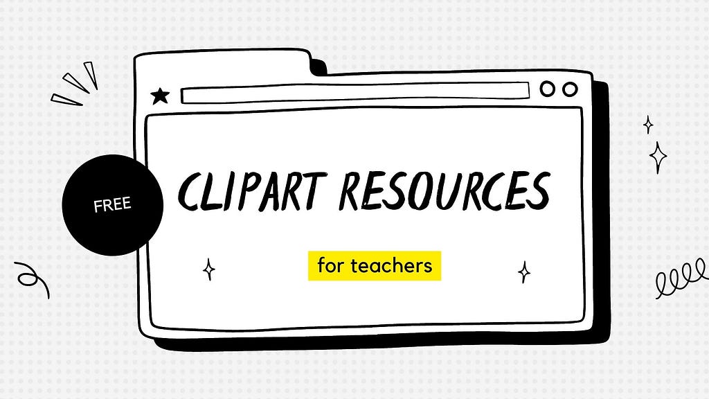 10 Sources for free Clipart for Teachers