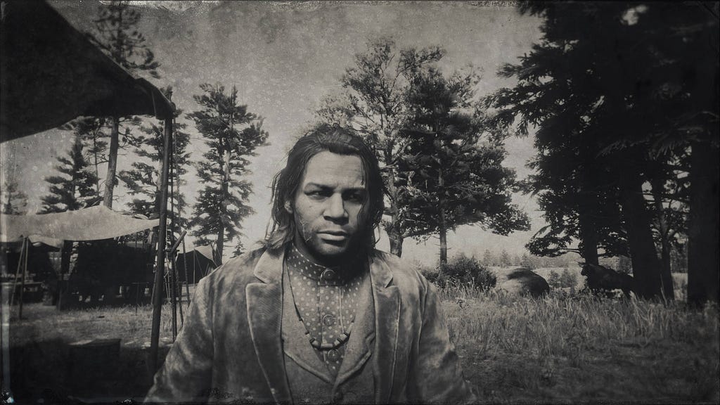 Charles in Red Dead Redemption 2.