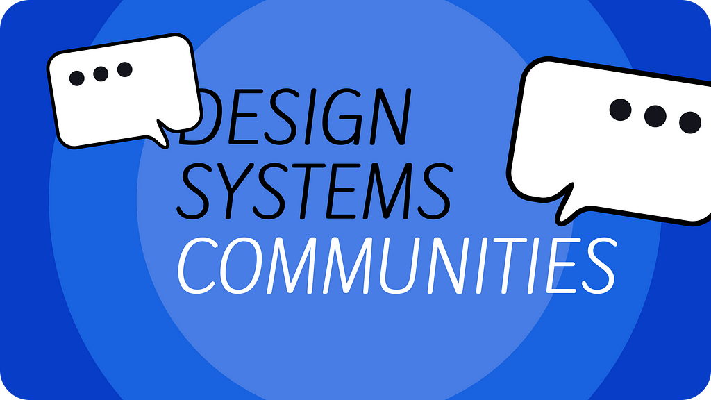 Design System Communities