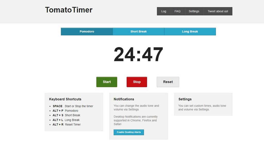 Tomato Timer screen shot