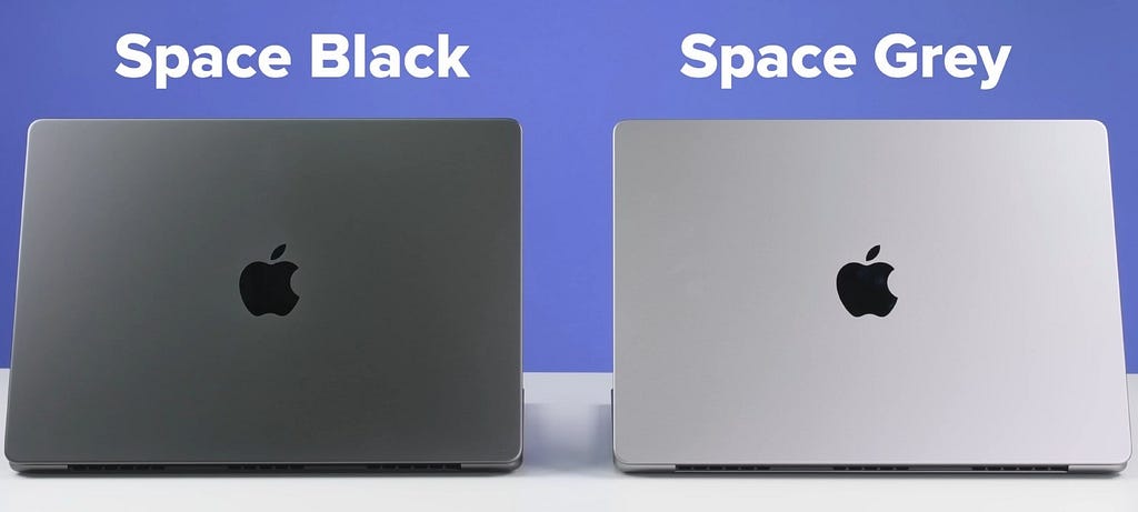 Space Black vs Space Grey