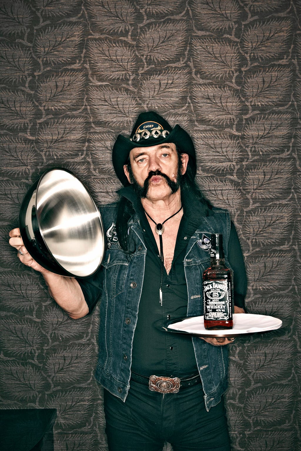 Lemmy shot for Observer Food Monthly in 2010.
 Photograph: Levon Biss/The Observer