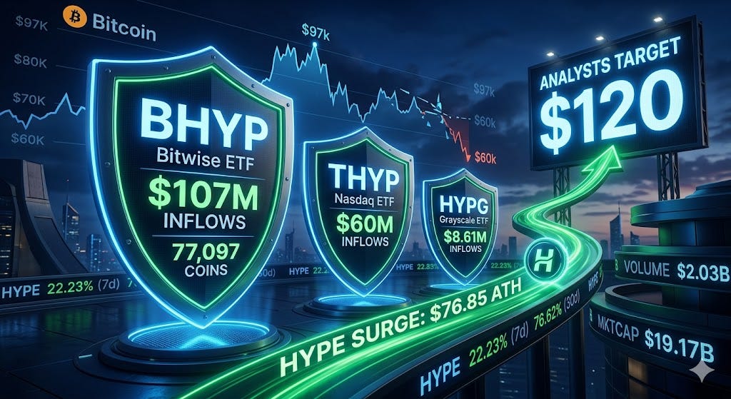 HYPE Surges: Analysts Target $120 As Inflow Rally Fueled.