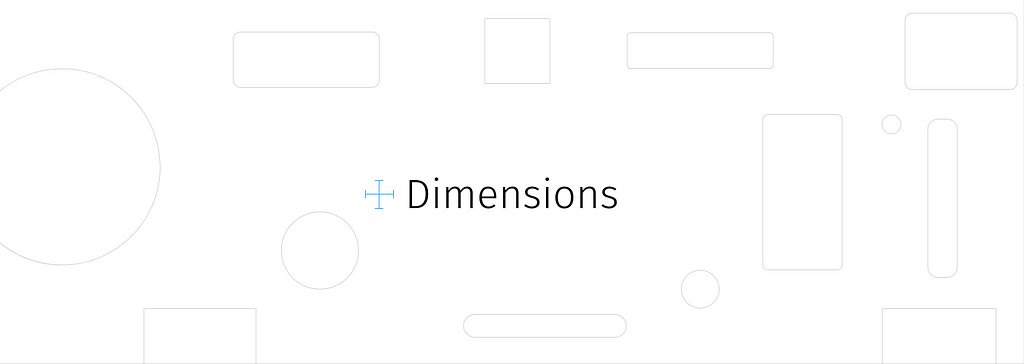 Dimensions print screen