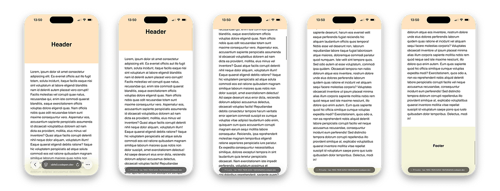This is simpler to implement and more subtle for the user experience