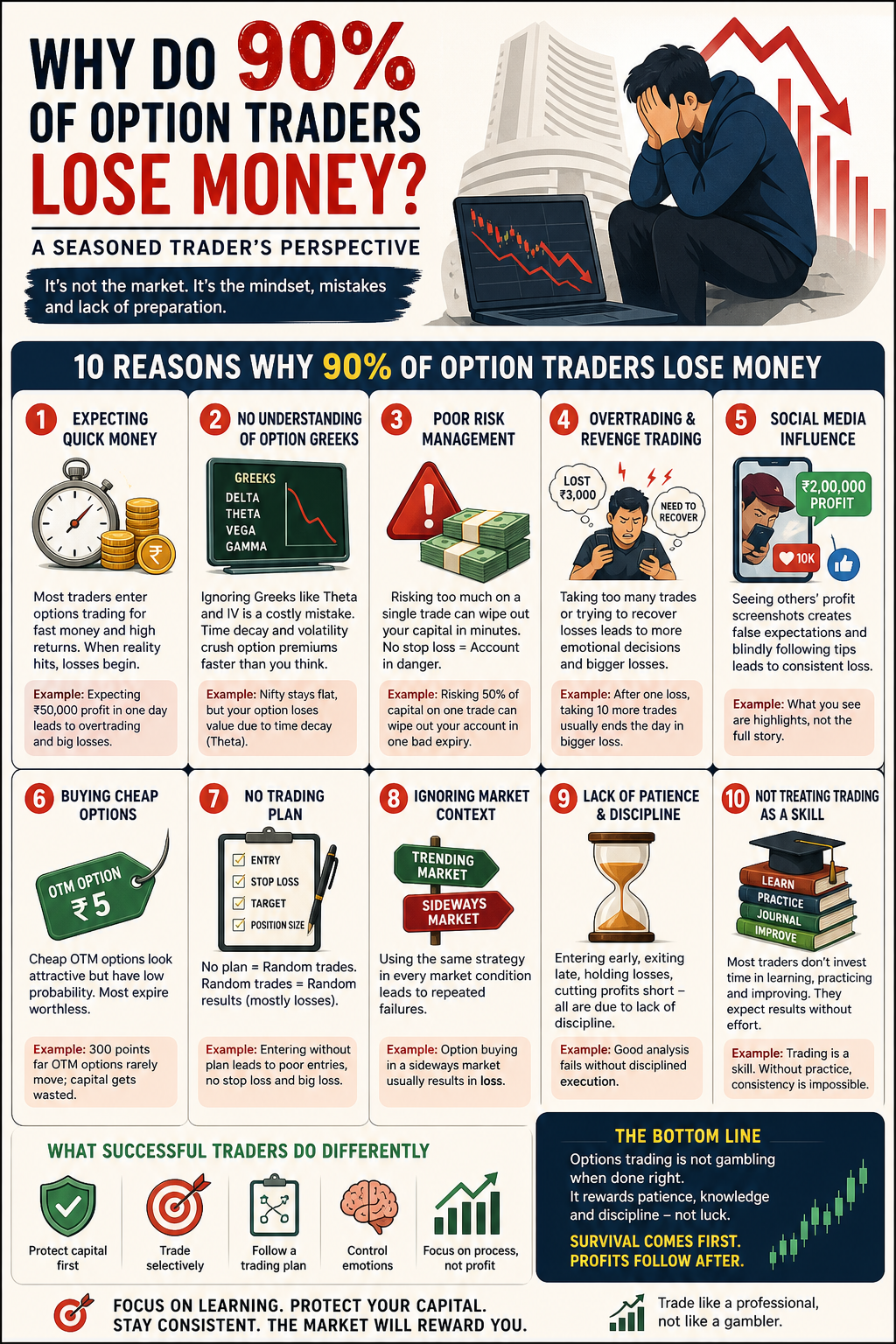 Why Do 90% of Option Traders Lose Money?