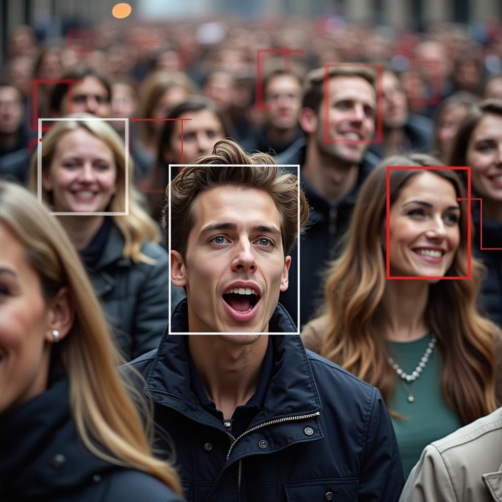 You may not know it… but a camera can identify you in seconds.