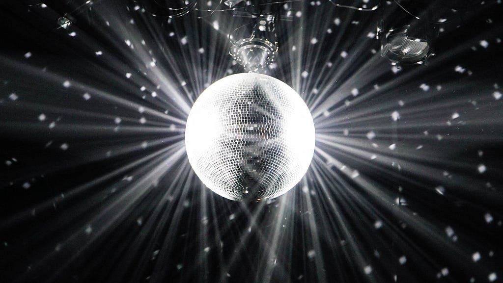 Picture of a disco ball