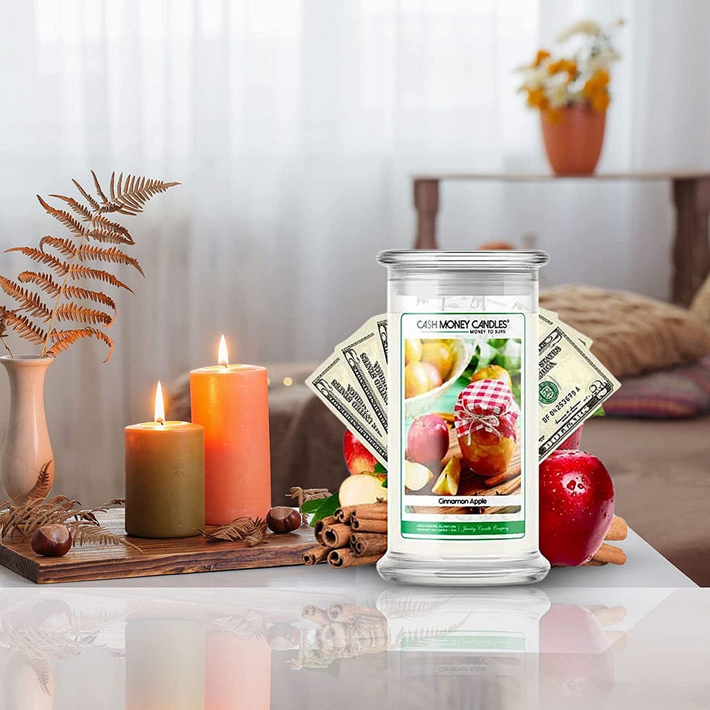 Create cash candles as gifts for any occasion.