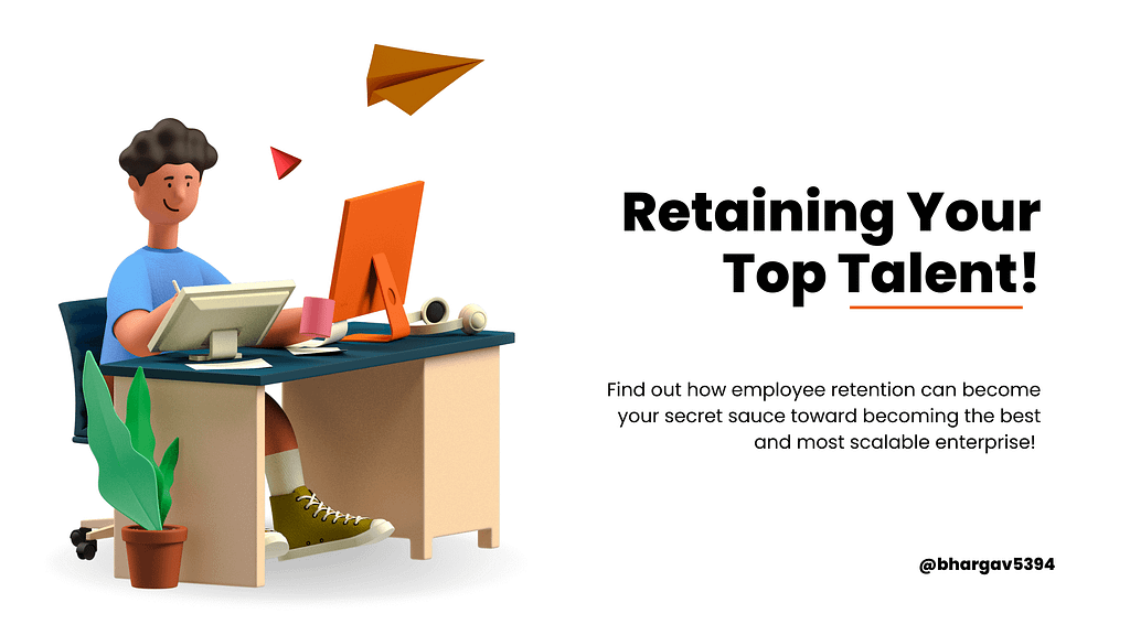 article about retaining top talent