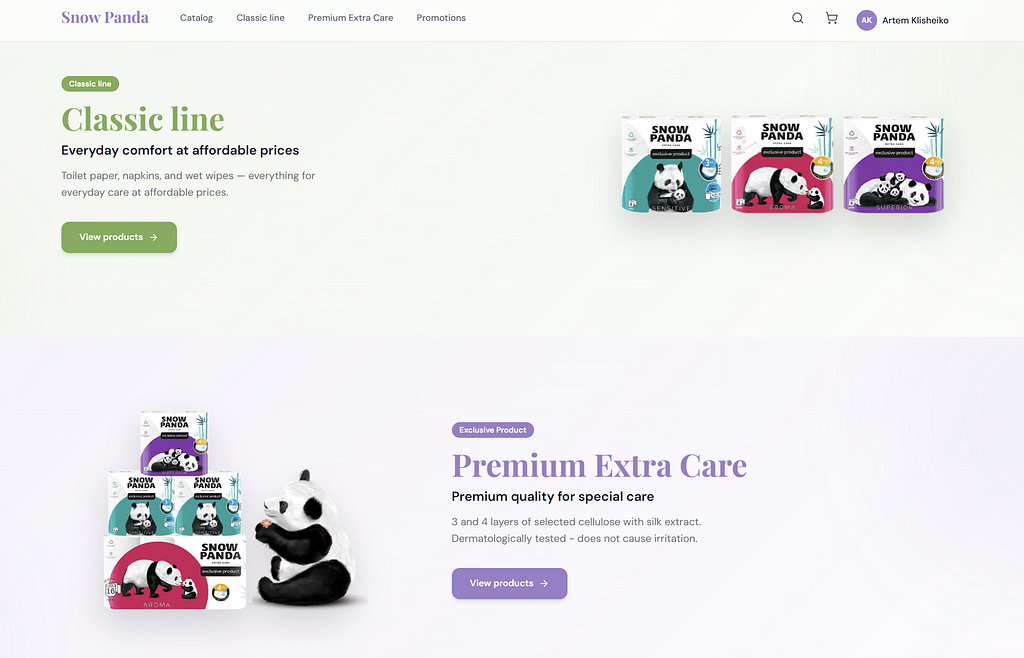 The platform is live at snowpanda-store.vercel.app and it took one weekend to build.