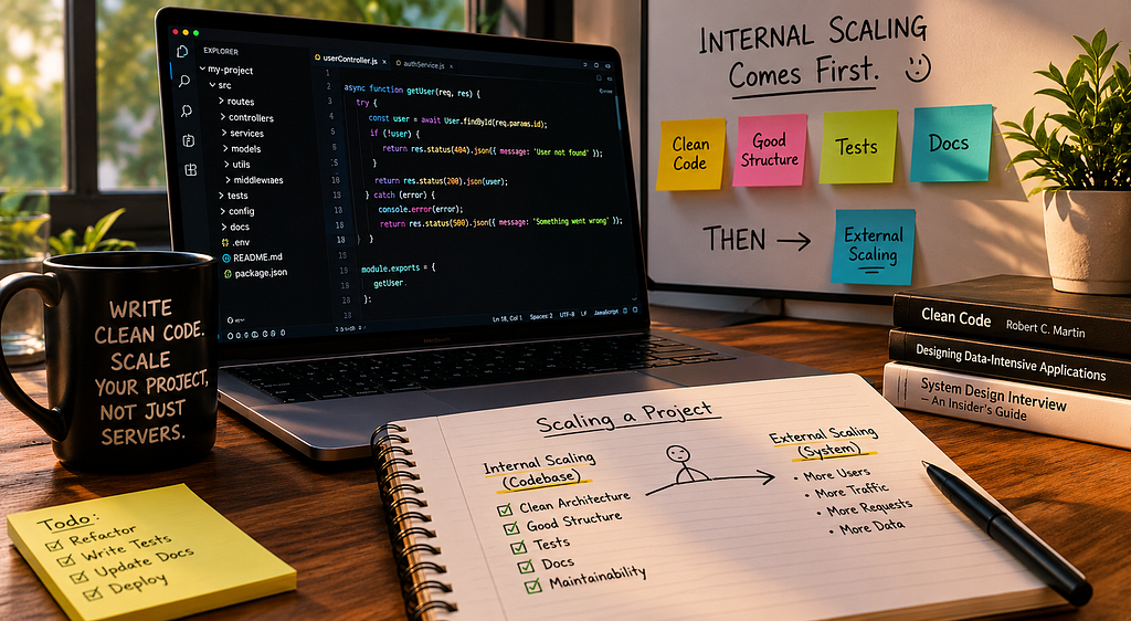 Scaling a Project Starts Long Before You Get Users