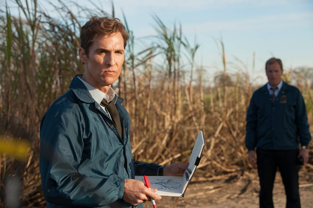 Matthew McConaughey in True Detective | Credit: HBO