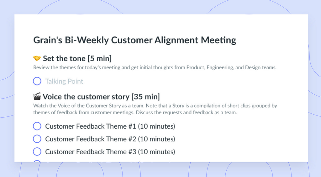 https://fellow.app/meeting-templates/grains-bi-weekly-customer-alignment-meeting-agenda-template/?from=50