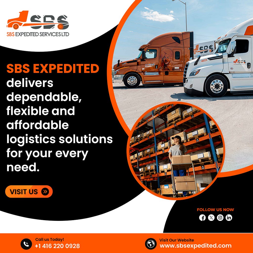 Transportation Services in Canada | SBS Expedited