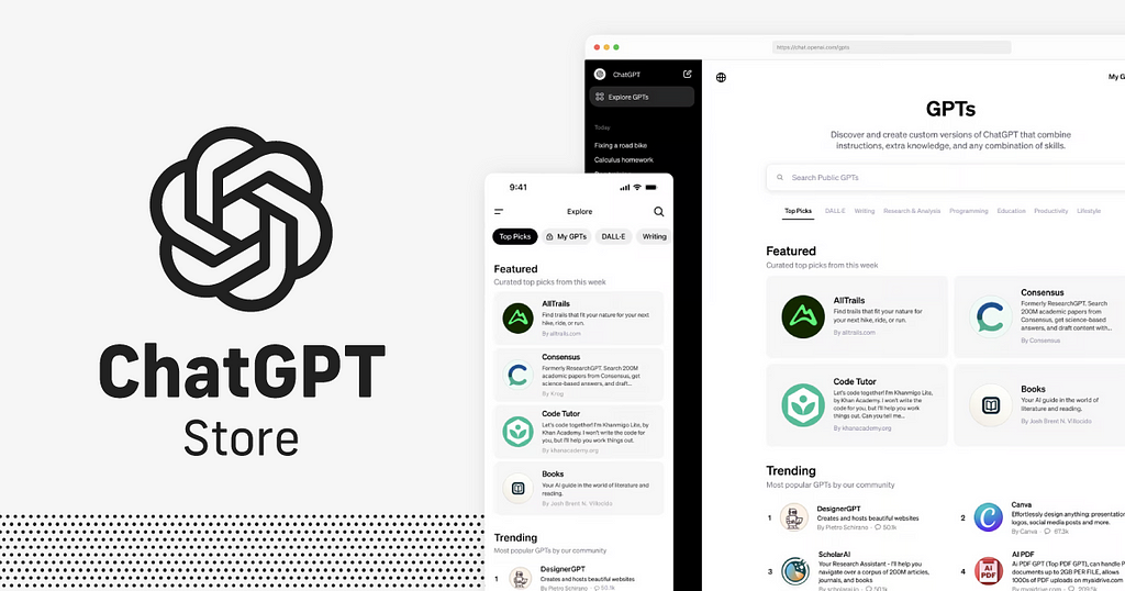 Discover useful custom GPTs in ChatGPT’s new storefront