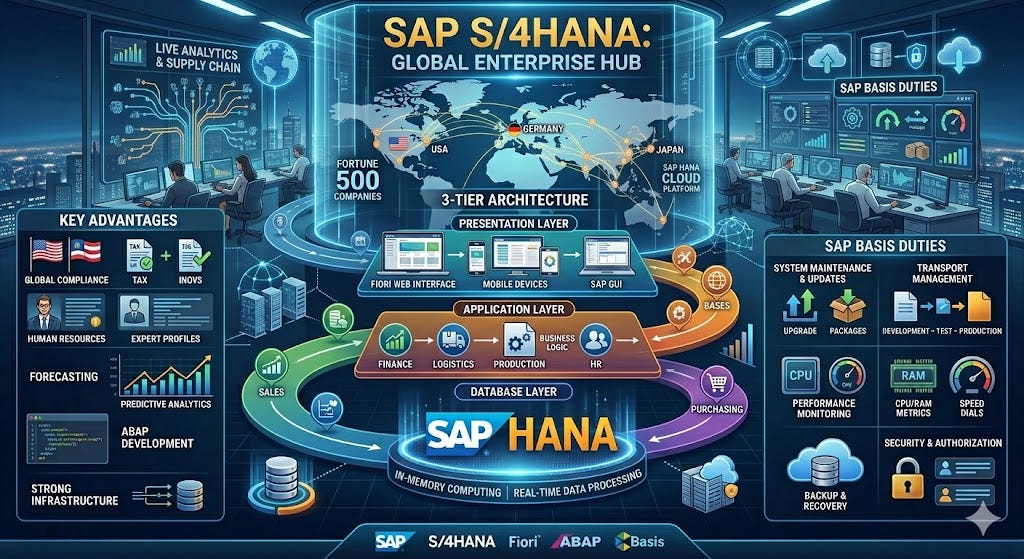 SAP Dünyasına Giriş: Nedir, Neden Tercih Edilir ve Sistem Mimarisi Nasıl Çalışır?