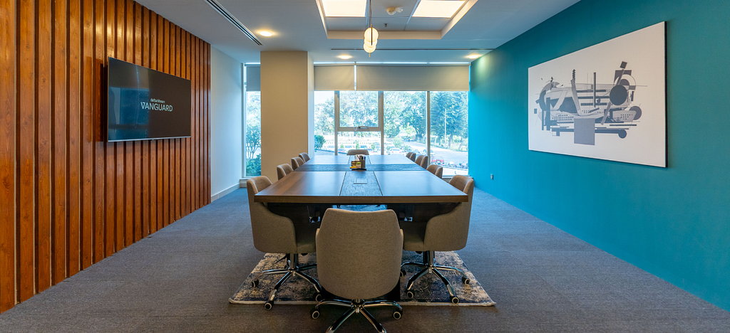 Meeting room at Daftarkhwan | Vanguard.