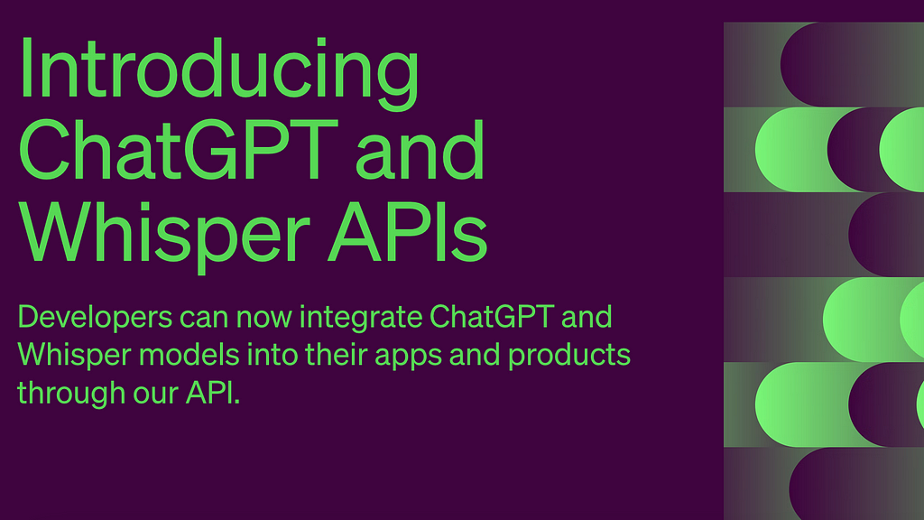 api-for-chatgpt-and-whisper-speech-to-text-technology-introducing-openais-latest