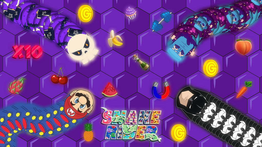 Let’s step into the colorful world of Snake Rider , GNG Token , GNG , GNG Marketplace , web3.0 web3 , play2earn , play to earn game