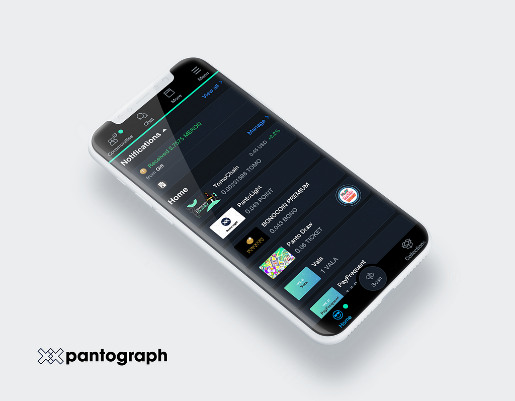 Pantograph social app