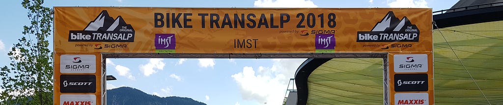 Start of Transalp at Imst