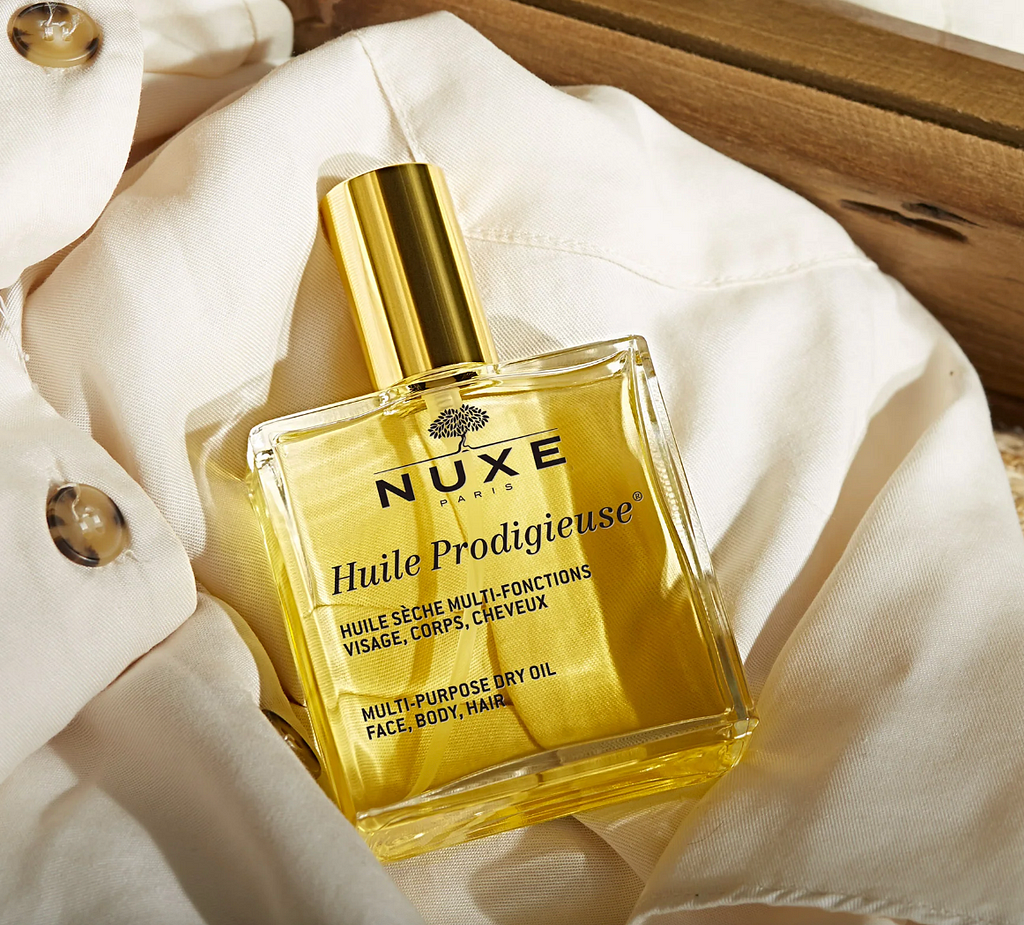 Nuxe Huile Prodigieuse multipurpose oil bottle