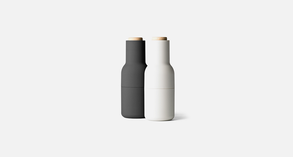 Minimalist Bottle Grinder by Menu