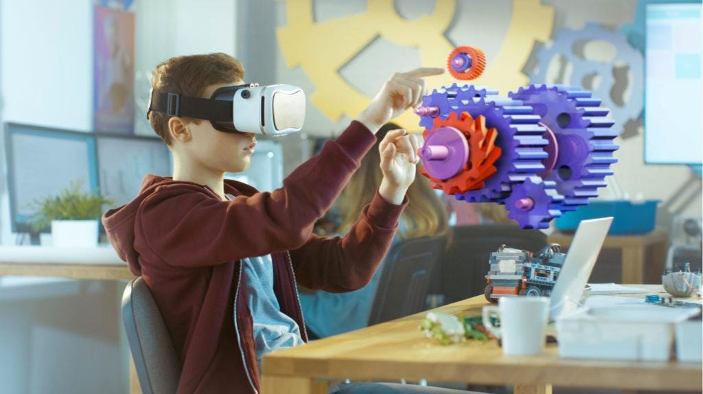 augmented reality can be implemented for education