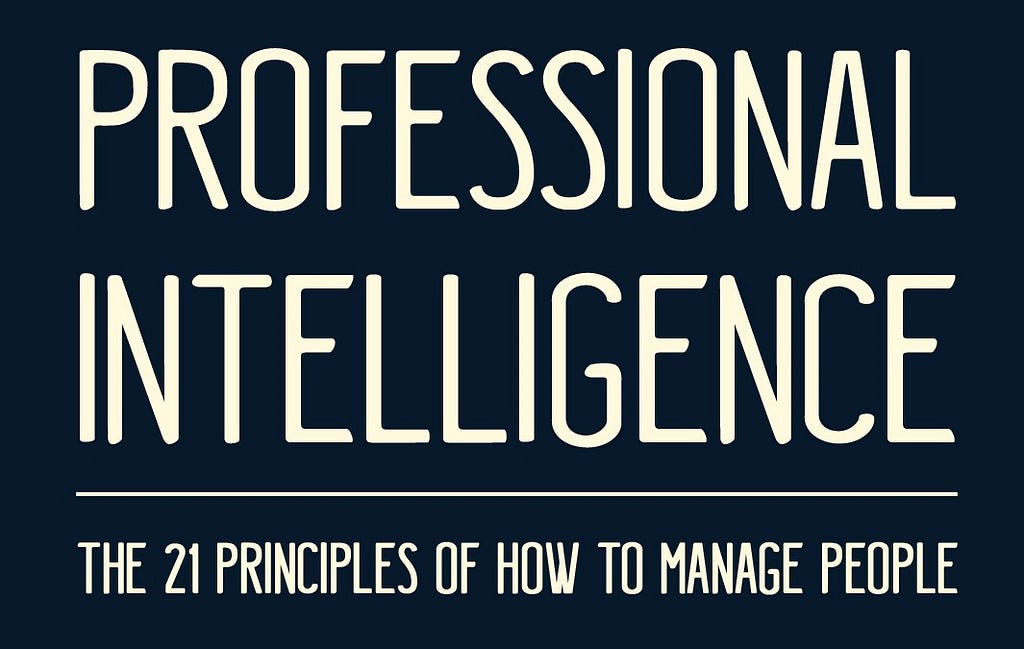 Professional Intelligence by Paula Jago