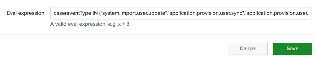 A screenshot from Splunk’s field UI with a single , long, truncated line defining a field extraction