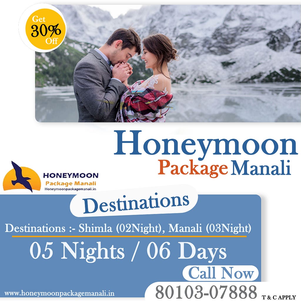 Honeymoon Package Manali