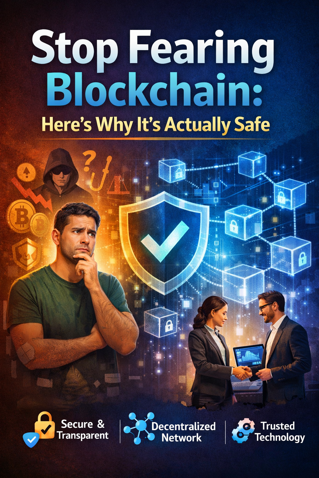 Stop Fearing Blockchain: Here’s Why It’s Actually Safe