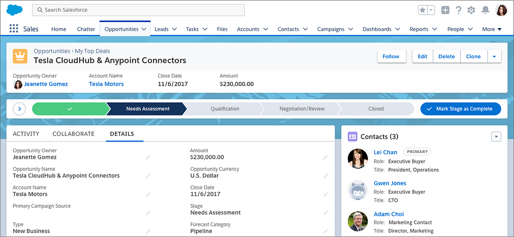 Improving the Salesforce Lightning interface | LaptrinhX