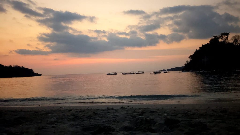 Paradise beach Bali