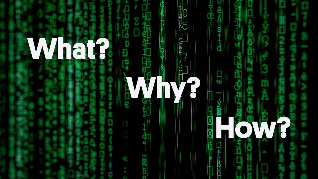 The what, why, and how of customer data.